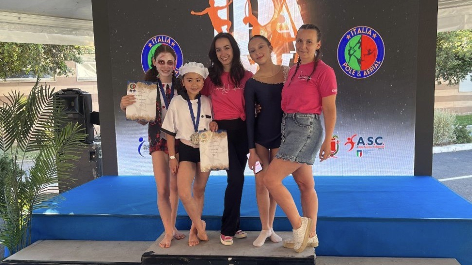 Finali nazionali IPA di Rieti, secondo posto per la MSM Pole Dance Novara